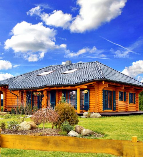Leonwood_Rundstammhaus_Alaska_Balken